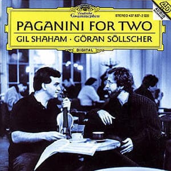 Gil Shaham, Goran Sollscher / 파가니니 : 바이올린과 기타를 위한 작품집 (Paganini for Two) (DG1572)