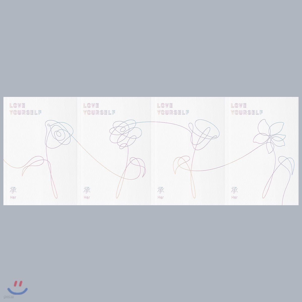 방탄소년단 (BTS) - 미니 5집 : Love Yourself 承 &#39;Her&#39; (L/O/V/E 중 랜덤발송)