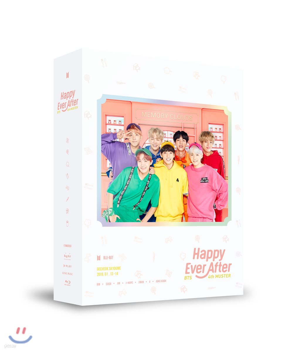 방탄소년단 (BTS) - BTS 4th MUSTER : Happy Ever After Blu-ray