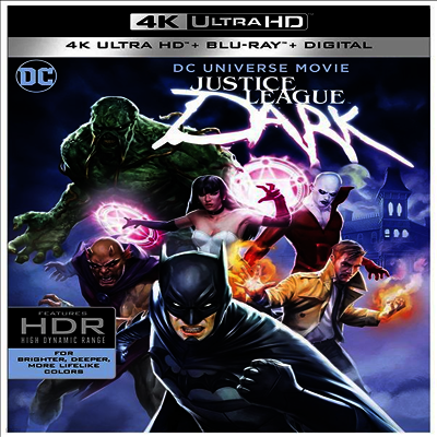 Justice League Dark (Àú½ºÆ¼½º ¸®±× ´ÙÅ©) (2017) (Çѱ۹«ÀÚ¸·)(4K Ultra HD + Blu-ray + Digital)