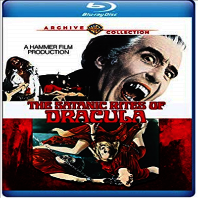 Satanic Rites Of Dracula (µå¶óŧ¶ó ¹éÀÛ°ú ±×ÀÇ ¹ìÆÄÀÌ¾î ½ÅºÎ)(Çѱ۹«ÀÚ¸·)(Blu-ray)