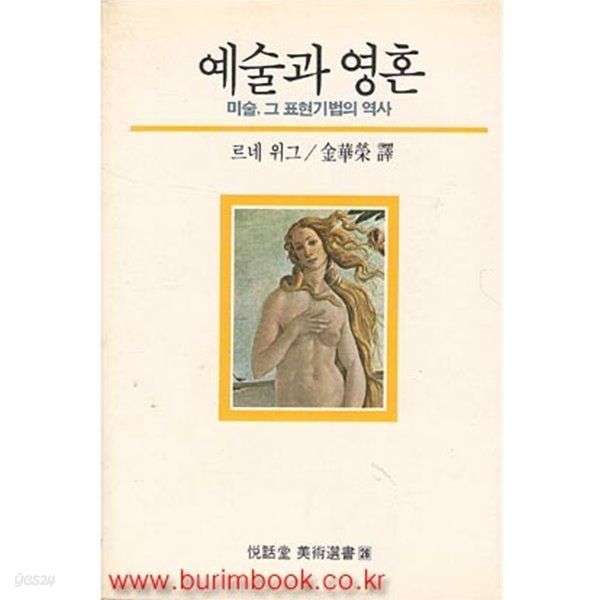 (상급) 예술과 영혼 미술 그 표현기법의 역사 (지504-5/482-7)
