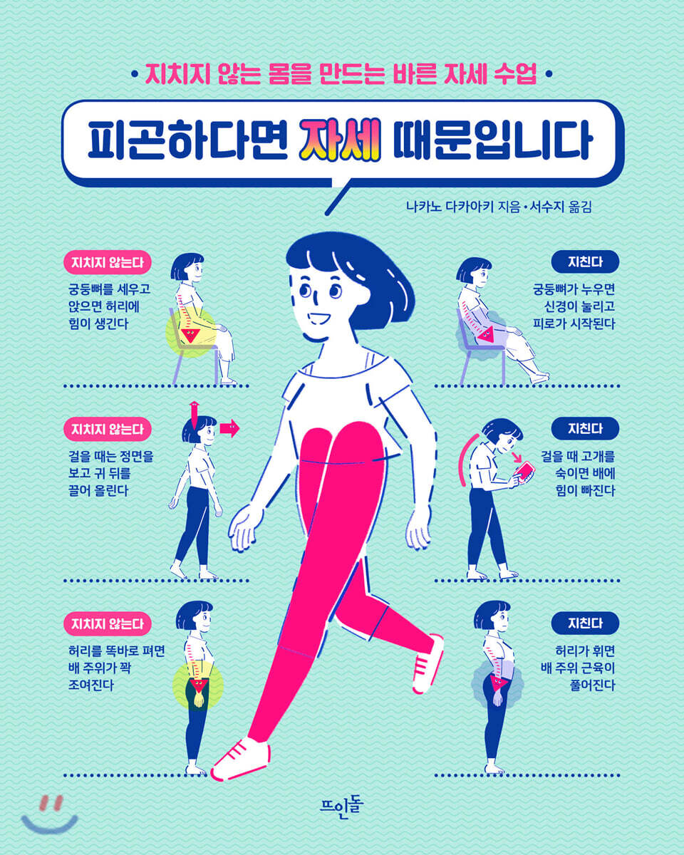 피곤하다면 자세 때문입니다