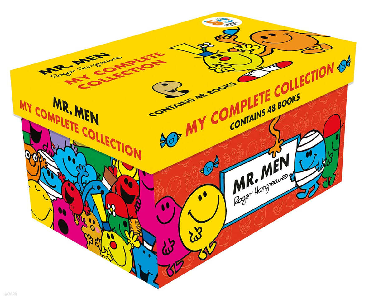 EQ의 천재들 미스터 맨 원서 48권 박스 세트 : Mr. Men My Complete Collection Box Set