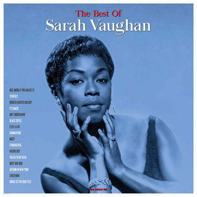 Sarah Vaughan (사라 본) - The Best of Sarah Vaughan [블루 컬러 LP] 