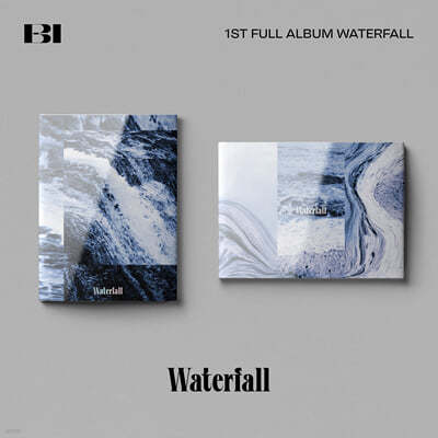 비아이 (B.I) - 1ST FULL ALBUM : WATERFALL [커버 2종 중 1종 랜덤 발송]