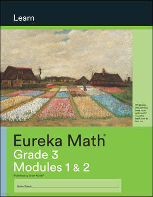 Eureka Math Grade 3 Learn Workbook #1 (Modules 1-2)