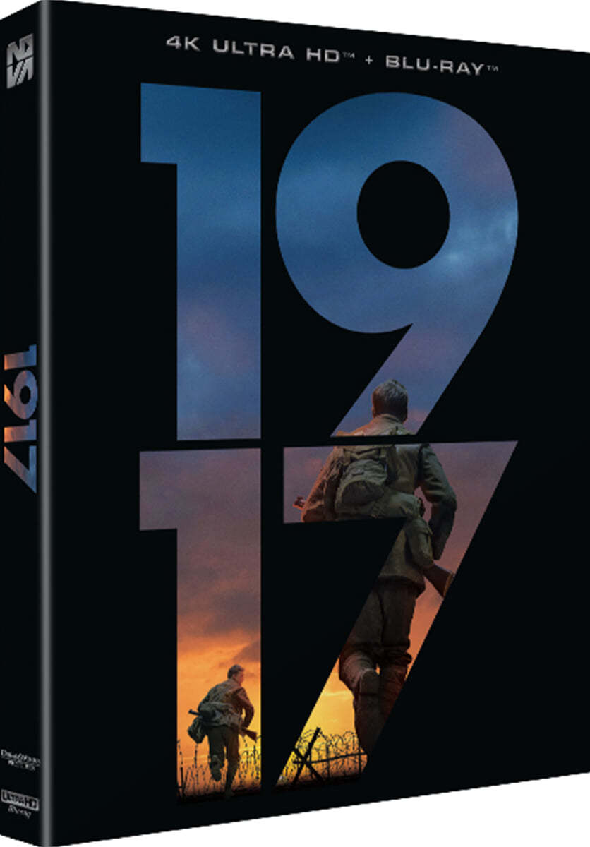 1917 (2Disc, 4K+2D 스카나보 풀슬립 일반판) : 블루레이