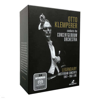 오토 클렘퍼러가 지휘하는 전설의 암스테르담 콘서트 1947-1961 (Otto Klemperer Conducts the Concertgebouw Orchestra - Legendary Amsterdam Concerts 1947-1961) 
