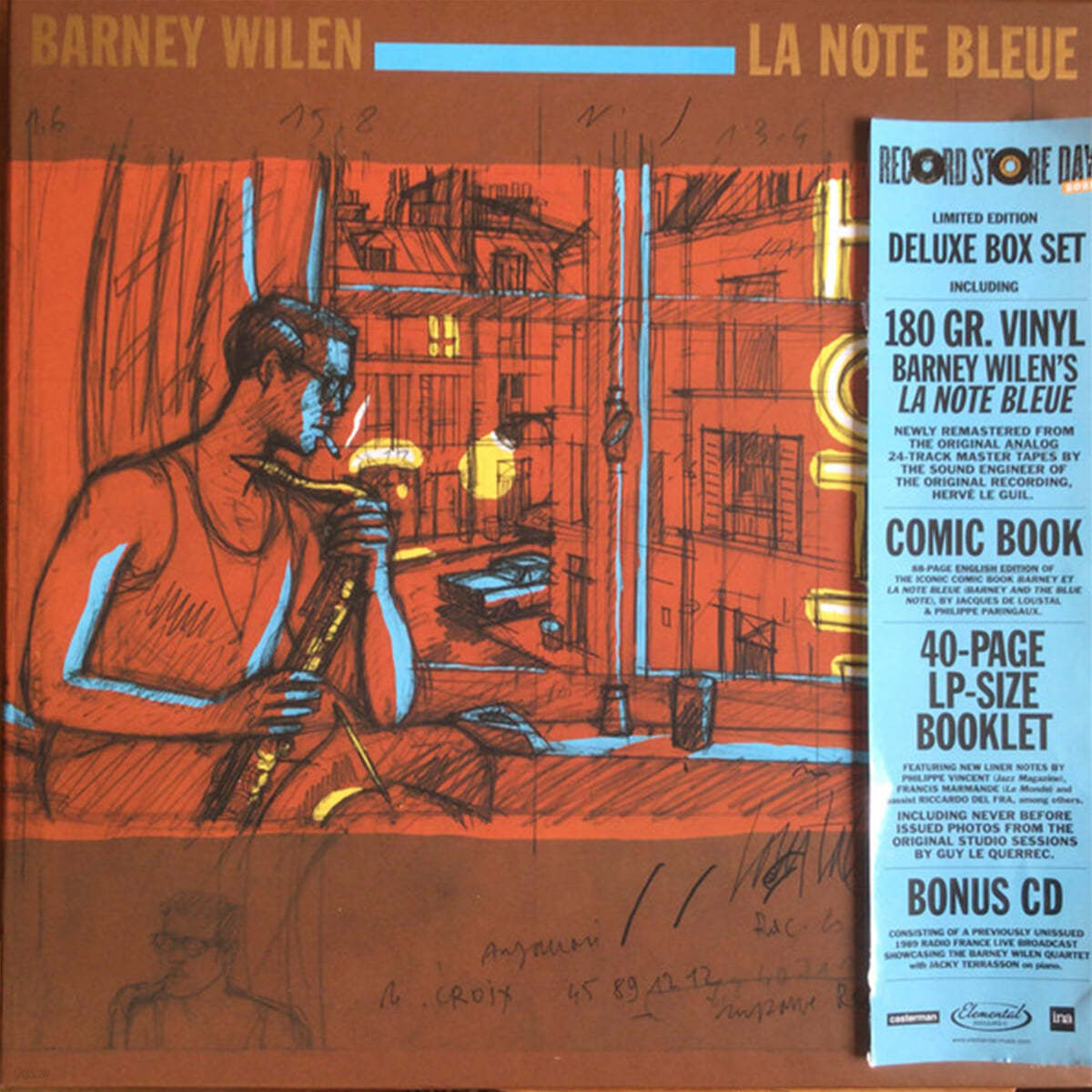Barney Wilen (바르네 윌랑) - La Note Bleue [LP+CD] 