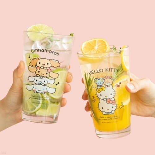 [Sanrio] 산리오캐릭터즈 유리컵
