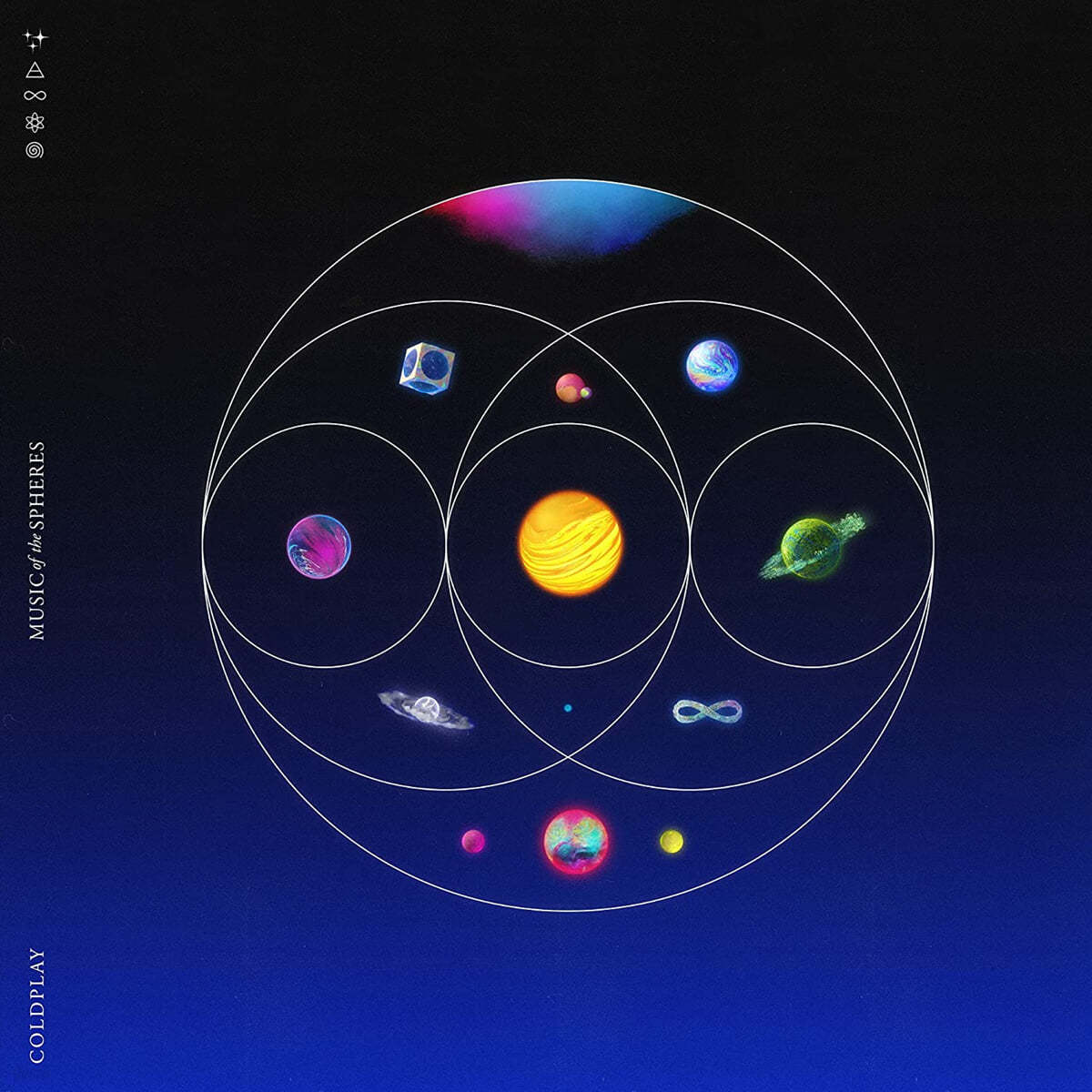 Coldplay (콜드플레이) - 9집 Music of the Spheres [리사이클 컬러 LP]