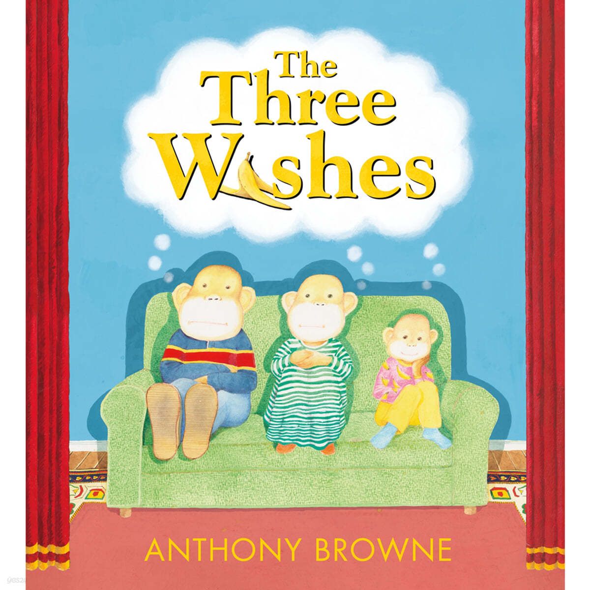 The Three Wishes : 앤서니 브라운 &#39;엄청나게 커다란 소원&#39; 영문판 