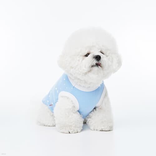 [XŰŰ]COOKIE CREAM SLEEVELESS-SKY BLUE()