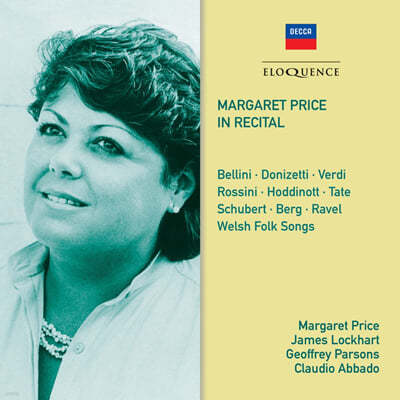 마가렛 프라이스 - 리사이틀 : 1969-89년 데카, 르와조 리르 레이블 녹음 에디션 (Margaret Price - Recital) 