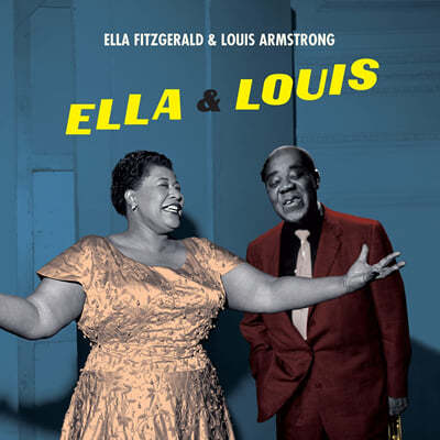 Ella Fitzgerald / Louis Armstrong (엘라 피츠제럴드 / 루이 암스트롱) - Ella & Louis [레드 컬러 LP] 