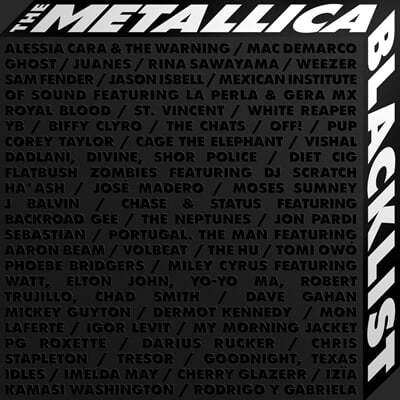 Metallica (메탈리카) - 발매 30주년 기념 프로젝트 앨범 The Metallica Blacklist 