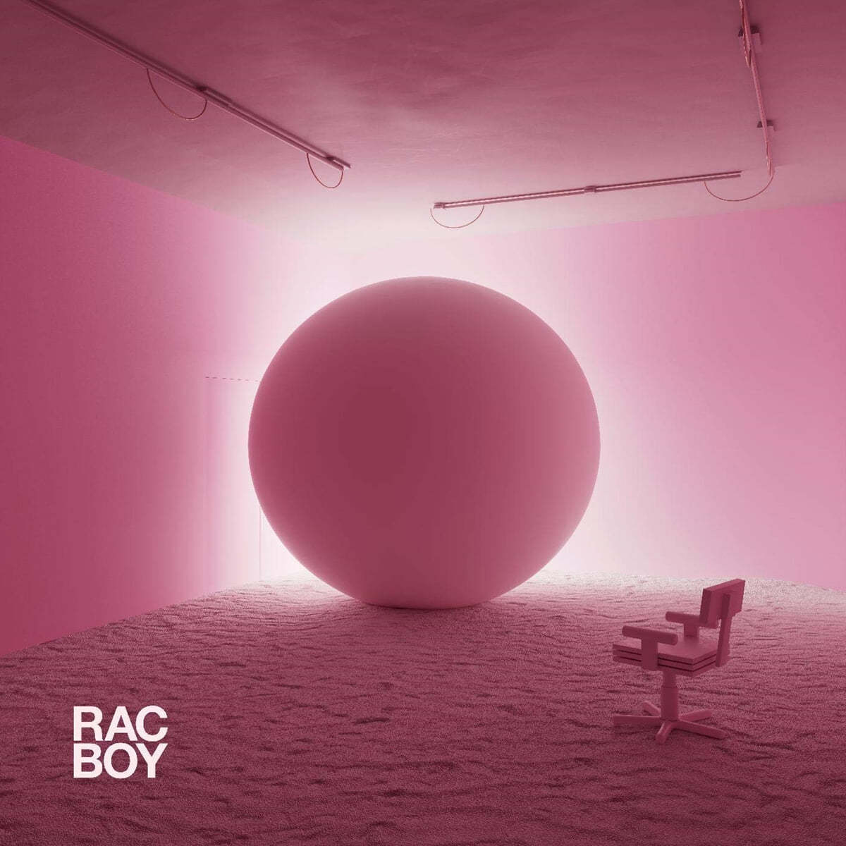 RAC (알에이씨) - Boy [핑크 &amp; 화이트 스플래터 컬러 2LP]  