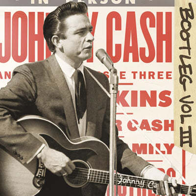 Johnny Cash (조니 캐쉬) - Bootleg Vol III: Live Around The World [투명 컬러 3LP] 