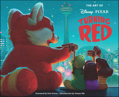 The Art of Turning Red 디즈니 픽사 메이의 새빨간 비밀 공식 컨셉 아트북