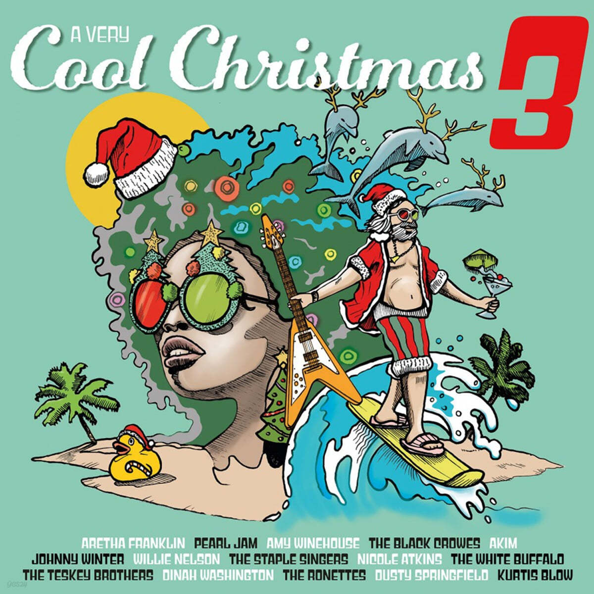 베리 쿨 크리스마스 3집 (A Very Cool Christmas Vol. 3) [투명 블루 &amp; 투명 컬러 2LP] 