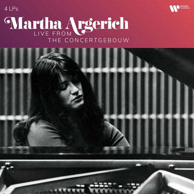 Martha Argerich 마르타 아르헤리치 콘세르트허바우 실황 (Live from the Concertgebouw 1978-1992) [4LP] 