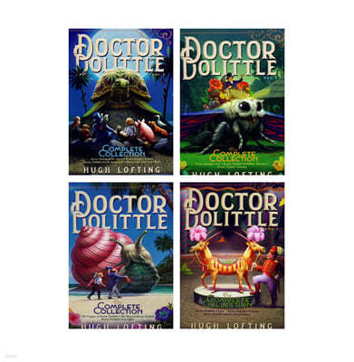닥터 두리틀 페이퍼백 원서 4종 세트 Doctor Dolittle Complete Collection 4종 Book Set