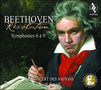 Jordi Savall 베토벤: 교향곡 6번 `전원`, 7번, 8번, 9번 `합창` - 조르디 사발 (Beethoven: Symphony Opp.68, 92, 93, 125)