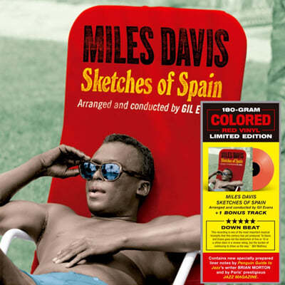 Miles Davis (마일즈 데이비스) - Sketches of Spain [레드 컬러 LP] 