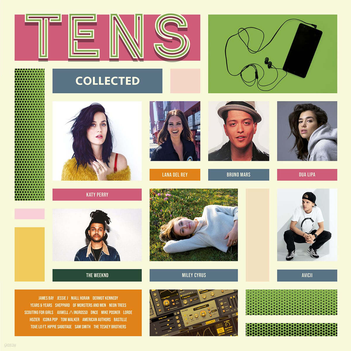 2010년대 인기곡 모음집 (Tens Collected) [블루 컬러 2LP] 