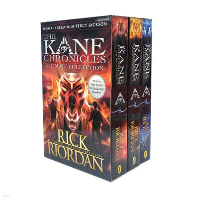 Kane Chronicles Slipcase 3 Books Set