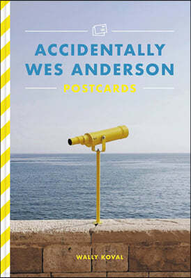 Accidentally Wes Anderson Postcards : ' 우연히, 웨스 앤더슨' 엽서 26장 세트   