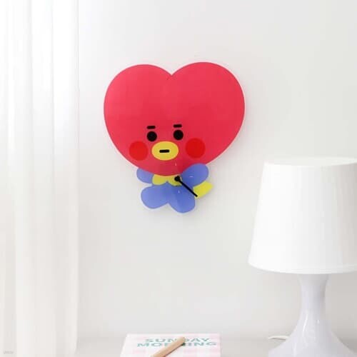 BT21 BABY 아크릴 타타 벽시계