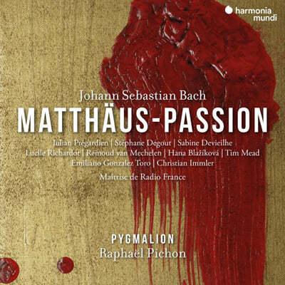 Pygmalion 바흐: 마태수난곡 (Bach: Matthaus-Passion BWV244) 