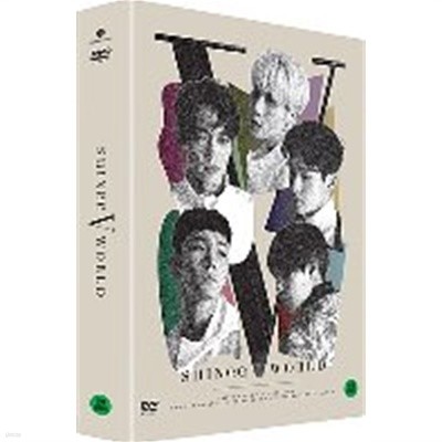 [DVD] 샤이니 - SHINee WORLD V in Seoul DVD (초도 한정 포토 카드 6종 포함/2DVD)(희귀)