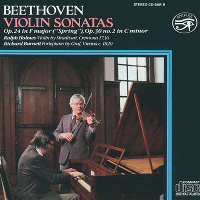 Ralph Holmes 베토벤: 바이올린 소나타 5번 '봄', 7번 - 랄프 홈즈 (Beethoven: Violin Sonatas Op.24 'Spring', Op.30 No.2)