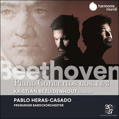 Kristian Bezuidenhout 베토벤: 피아노 협주곡 전곡 3집 - 1, 3번 [포르테피아노 연주 버전]