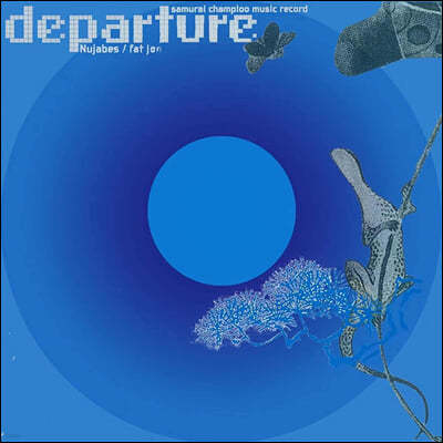 사무라이 참프루 애니메이션 음악 - 디파쳐 (Samurai Champloo Music Record: Departure Original Soundtrack by Nujabes, fat jon) [2LP] 