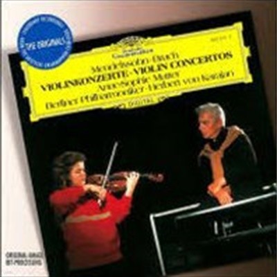 Anne-Sophie Mutter, Herbert Von Karajan / 멘델스존 & 브루흐 : 바이올린 협주곡 (수입/4636412)