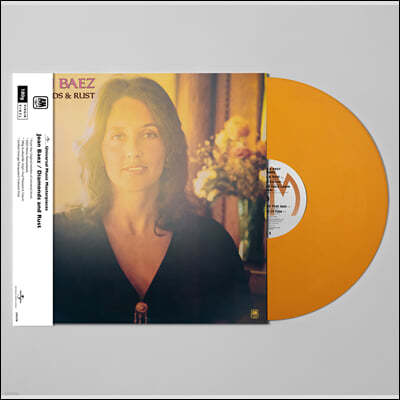 Joan Baez (조안 바에즈) - Diamonds & Rust [투명 오렌지 컬러 LP]