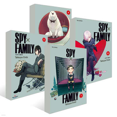 (애니메이션 1기 2쿨) 스파이 패밀리 Spy Family 4~7권 세트