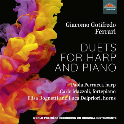 페라리: 하프와 피아노를 위한 이중주 (Ferrari: Duets for Harp and Piano)(CD) - Paola Perrucci