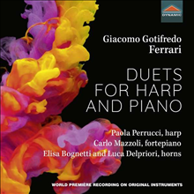 페라리: 하프와 피아노를 위한 이중주 (Ferrari: Duets for Harp and Piano)(CD) - Paola Perrucci
