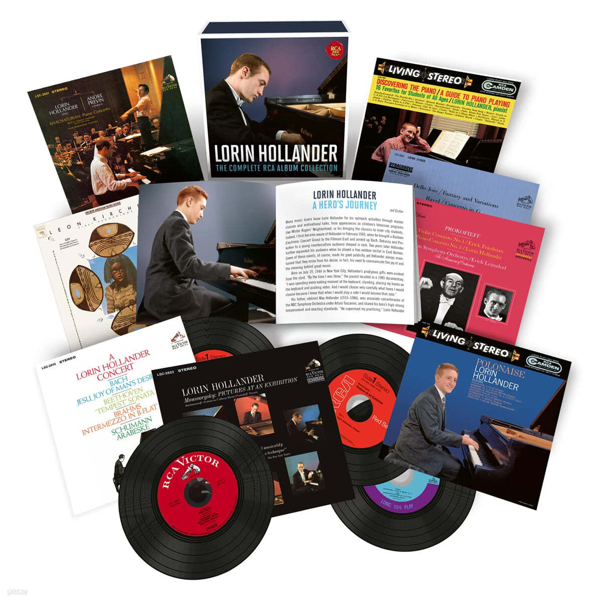 Lorin Hollander 로린 홀랜더 RCA 레코딩 전집 (The Complete RCA Album Collection)