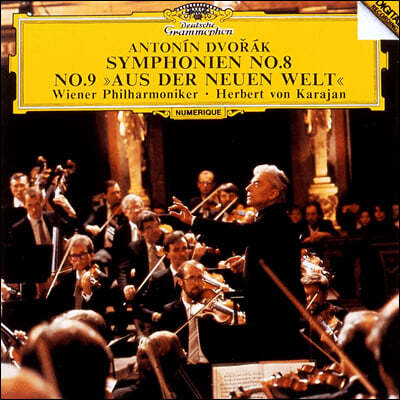 Herbert von Karajan 드보르작: 교향곡 8,9번 (Dvorak: Symphonies Nos. 8, 9) 