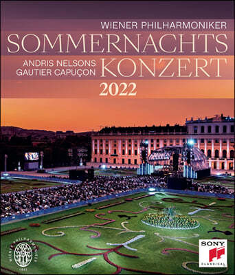 2022 빈 필하모닉 여름 음악회 [썸머 나잇 콘서트] (Summer Night Concert 2022 - Andris Nelsons) [블루레이]