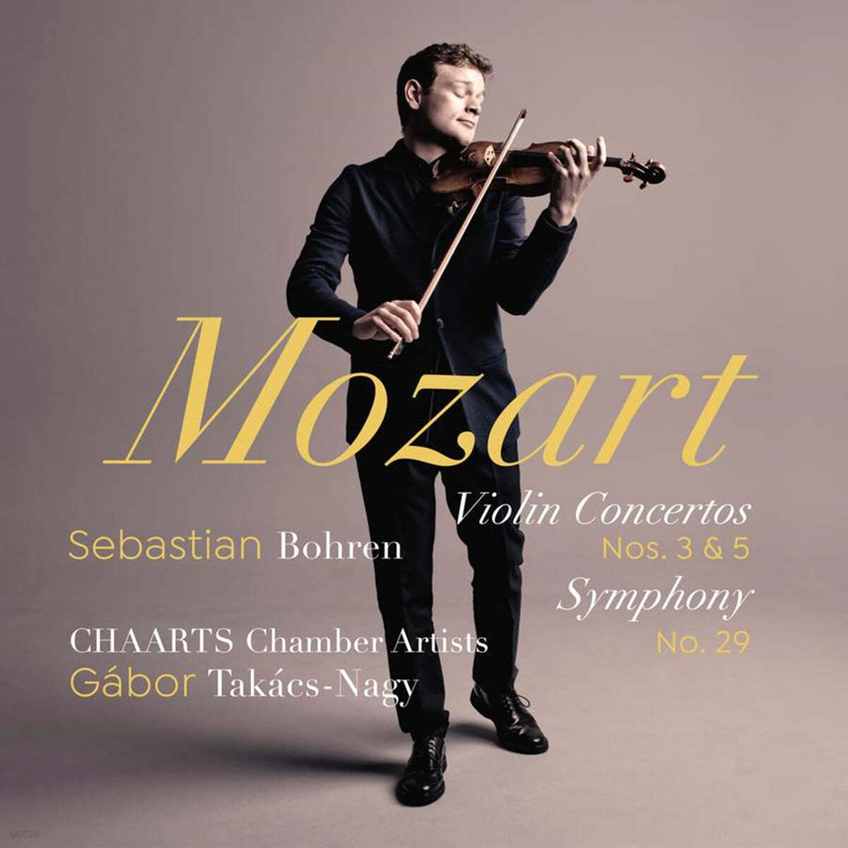 Sebastian Bohren 모차르트: 바이올린 협주곡 3번, 5번, 교향곡 29번 (Mozart: Violin Concertos K.216, &#39;Turkish&#39; K.219, Symphony K.201)