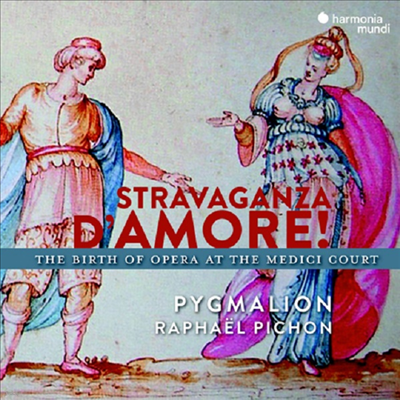 사랑의 스트라바간차! - 메디치가 궁정에서의 오페라 탄생 (Stravaganza d'Amore! - The Birth of Opera at the Medici Court) (2CD) - Raphael Pichon