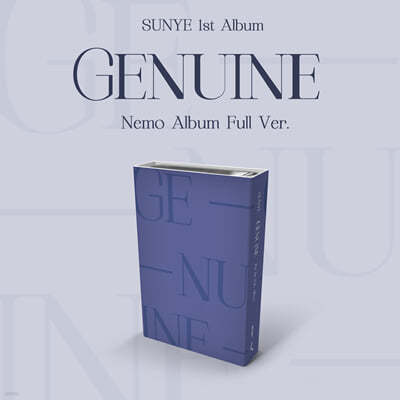 선예 (SUNYE) - 1st Solo Album : Genuine [Nemo Album Full Ver.]