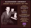Alexander Uninsky 유럽 연주회 실황 (Concert Tours in Europe 1951-1962)
